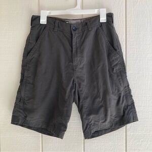 REI Men’s Gray Cargo Shorts Rugged Comfortable Outdoor Size 32